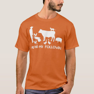 T-shirt Moi et mes abonnés Campagne drôle Farmer