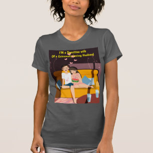 T-shirt Moi et mon mari extrêmement aimant