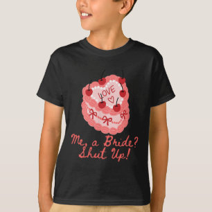 T-shirt Moi une mariée taisez-vous enterrement de vie de j