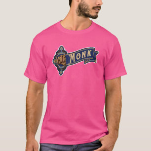 T-shirt Moine Dragon Fantastique Jeu de Rôle Dungeon Rpg L