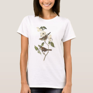 T-shirt moineau Blanc-throated par Audubon