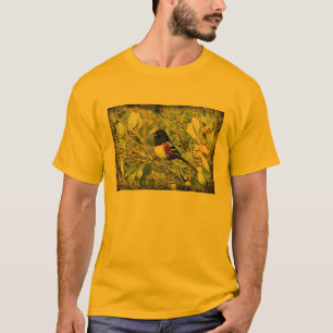 T-shirt Moineau dégrossi Rufous de Towhee