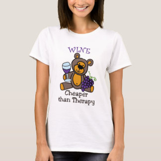T-shirt Moins cher que la thérapie