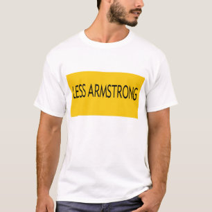 T-shirt Moins de chemise d'Armstrong