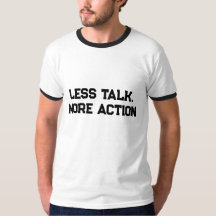 Moins de discussions, plus d'actions
