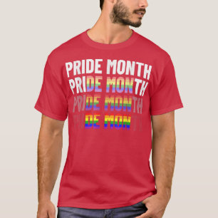 T-shirt Mois de la fierté Demon LGBT Communauté Couleurs G
