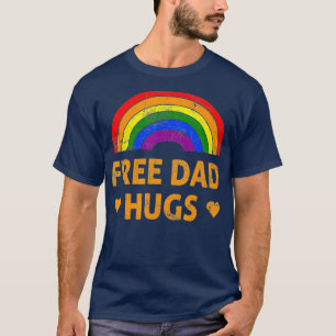 T-shirt Mois de la Fierté gaie gaie lesbienne de papa libr