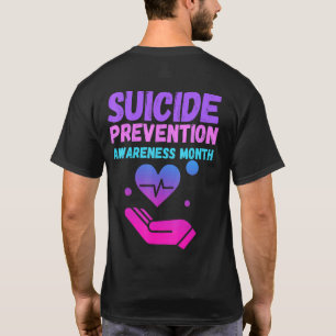 T-shirt Mois de la prévention du suicide Hommes Femmes Enf