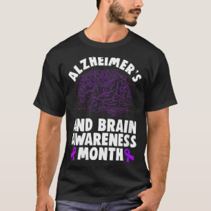 T-shirt Mois de la sensibilisation à la maladie d'Alzheime