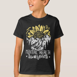 T-shirt Mois de la sensibilisation à la santé mentale Tour