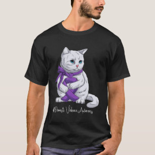 T-shirt Mois de la sensibilisation à la violence domestiqu