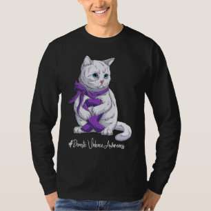 T-shirt Mois de la sensibilisation à la violence domestiqu