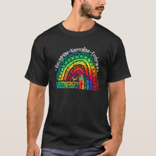 T-shirt Mois de la sensibilisation à l'autisme Arc-en-ciel
