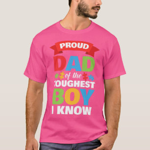 T-shirt Mois de la sensibilisation autistique Mens Fier Au