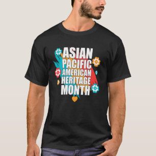 T-shirt Mois De L'Héritage Des Îles De L'Asie-Amérique Et 