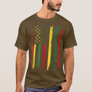 T-shirt Mois de l'histoire des jeunes doués et noirs Afro-