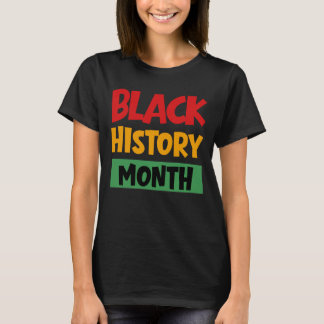 T-shirt Mois de l'histoire des Noirs