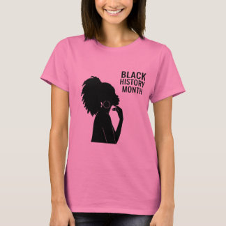 T-shirt mois de l'histoire des noirs