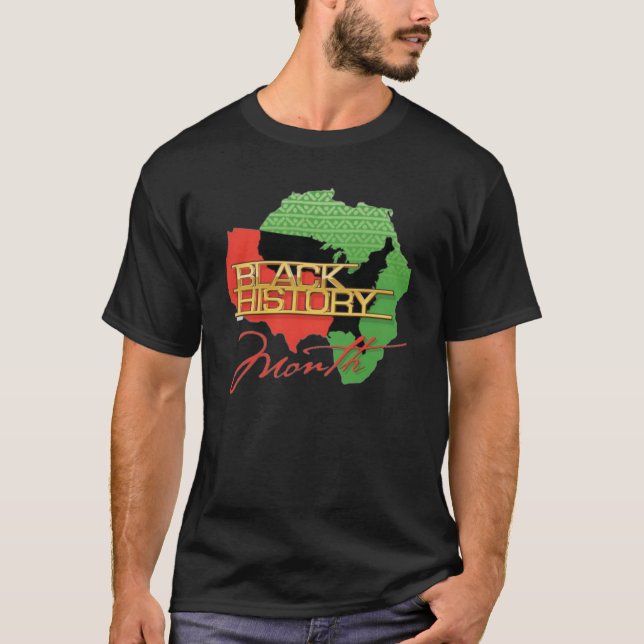 T-shirt Mois de l'histoire des Noirs 1446 (Devant)