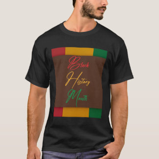 T-shirt Mois de l'histoire des Noirs 1525