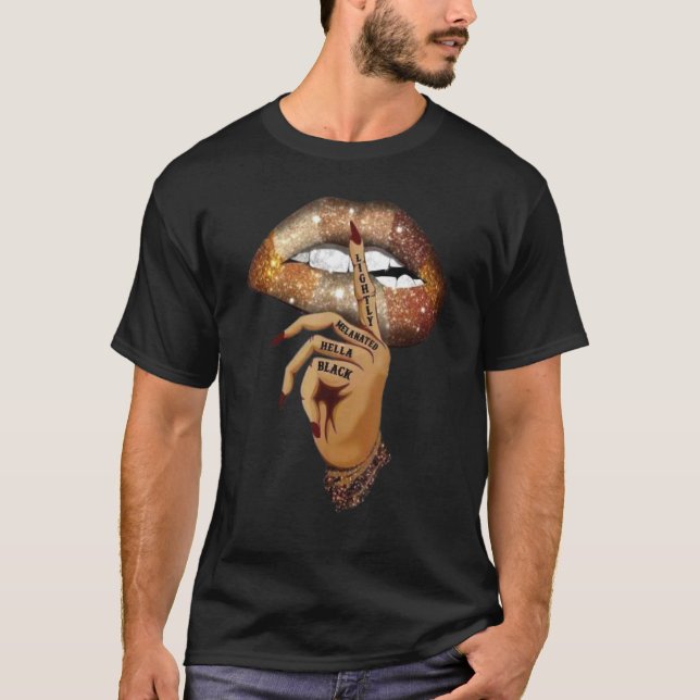 T-shirt Mois de l'histoire des Noirs 2022 Hella B légèreme (Devant)