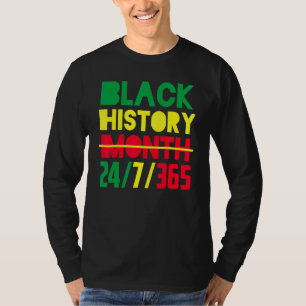 T-shirt Mois de l'histoire des Noirs 247365 African Americ