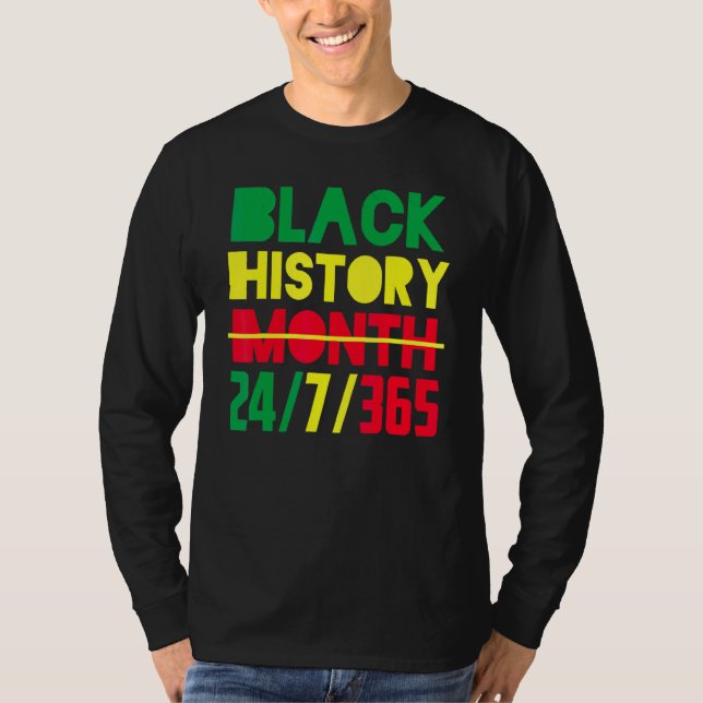 T-shirt Mois de l'histoire des Noirs 247365 African Americ (Devant)