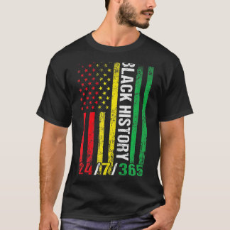T-shirt Mois de l'histoire des Noirs 247365 Melani afro-am