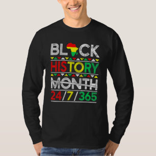 T-shirt Mois de l'histoire des Noirs 247365 Melanin Africa