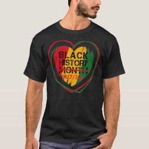 T-shirt Mois de l'histoire des Noirs 247365 Melanin Africa