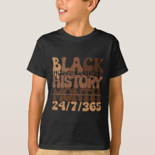 T-shirt Mois de l'histoire des Noirs 247365 Melanin Africa
