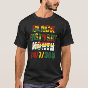 T-shirt Mois de l'histoire des Noirs 247365 Melanin Africa