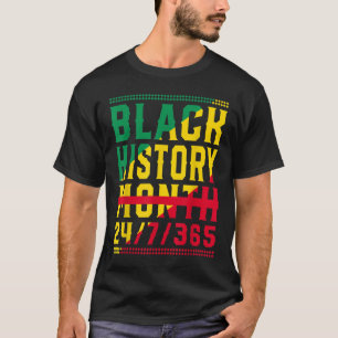 T-shirt Mois de l'histoire des Noirs 247365 Melanin Pride