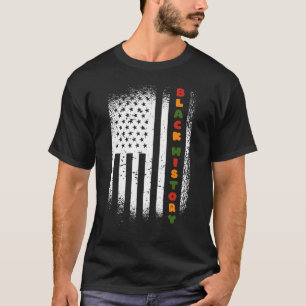 T-shirt Mois de l'histoire des Noirs 247365 Pride Africain