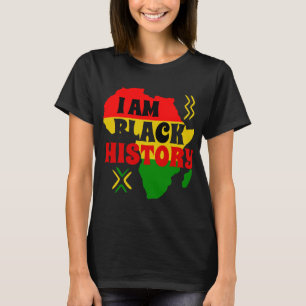 T-shirt Mois de l'histoire des Noirs, Afro-Américains