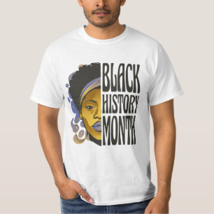 T-shirt Mois de l'histoire des Noirs - Femme à la mélanine
