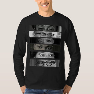 T-shirt Mois de l'histoire des Noirs Les militants des dro