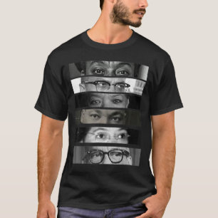 T-shirt Mois de l'histoire des Noirs Les militants des dro