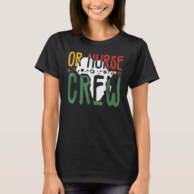 T-shirt Mois de l'histoire des Noirs OU de l'équipage d'in (Devant)