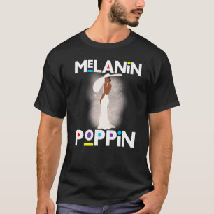 T-shirt Mois de l'histoire des Noirs Sista Melanin Femmes