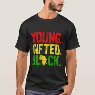 T-shirt Mois de l'histoire des Noirs talentueux Cadeaux af