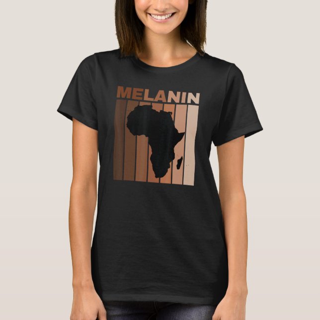 T-shirt Mois de l'histoire noire African American Pride Me (Devant)