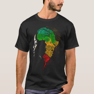 T-shirt Mois de l'histoire noire Ancêtres afro-américains