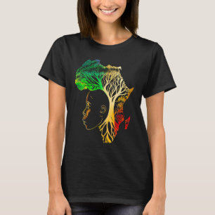 T-shirt Mois de l'histoire noire Ancêtres afro-américains