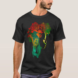 T-shirt Mois de l'histoire noire Ancêtres afro-américains
