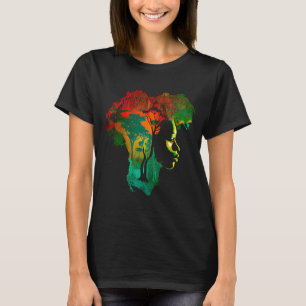 T-shirt Mois de l'histoire noire Ancêtres afro-américains