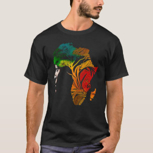T-shirt Mois de l'histoire noire Ancêtres afro-américains