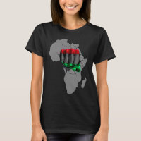 Mois de l'histoire noire BHM Afro Pride Poing noir