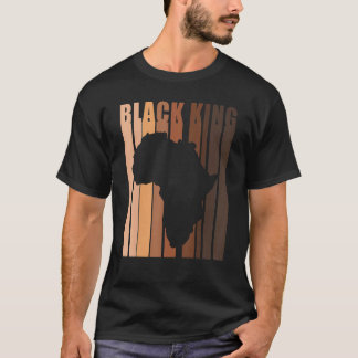 T-shirt Mois de l'histoire noire du roi noir