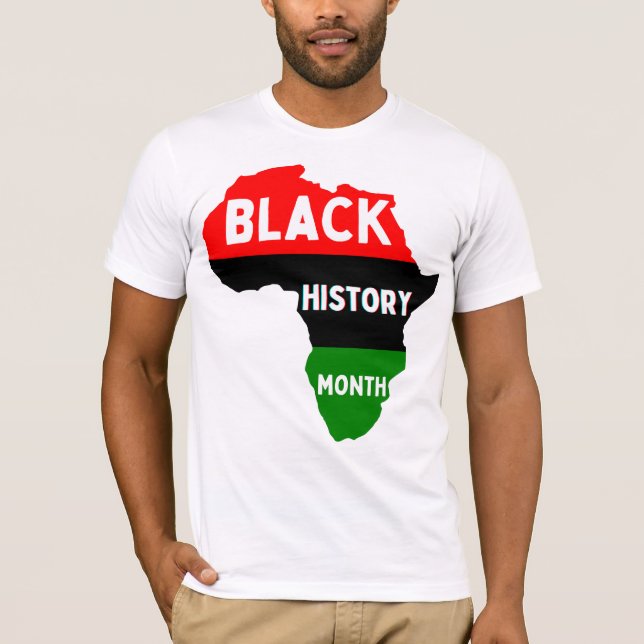 T-shirt Mois de l'histoire noire Melanin Reine King Afriqu (Devant)